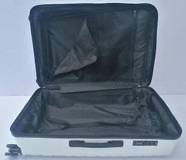 torba fashion bags: Tvrdi kofer na točkiće – beli, modernog talasastog dizajna - at lalafo.rs — 7 torba fashion bags: Tvrdi kofer na točkiće – beli, modernog talasastog dizajna - — 7