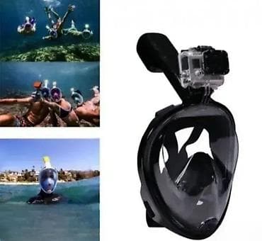 Full face maska za ronjenje sa držačem za kameru 🌊📷 Profesionalna na lalafo.rs — 2 Full face maska za ronjenje sa držačem za kameru 🌊📷 Profesionalna — 2