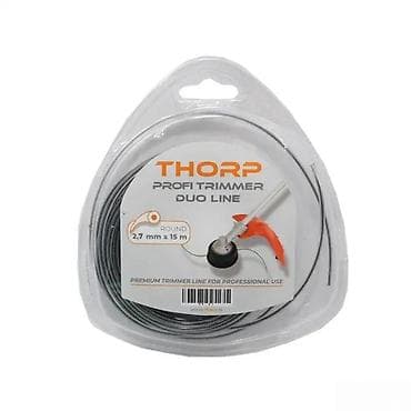 Maintenance devices: THORP Profi Trimmer Duo Line – struna za trimer - Tip: okrugla struna at lalafo.rs — 1 Maintenance devices: THORP Profi Trimmer Duo Line – struna za trimer - Tip: okrugla struna — 1