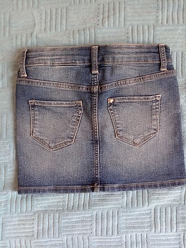 Teksas suknja za devojcice, jednom nošena, kao nova na lalafo.rs — 2 Teksas suknja za devojcice, jednom nošena, kao nova — 2