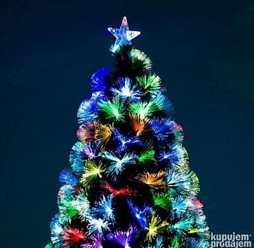 Predstavljamo ti Svetleću Novogodišnju LED Jelku sa Optičkim Vlaknima na lalafo.rs — 1 Predstavljamo ti Svetleću Novogodišnju LED Jelku sa Optičkim Vlaknima — 1