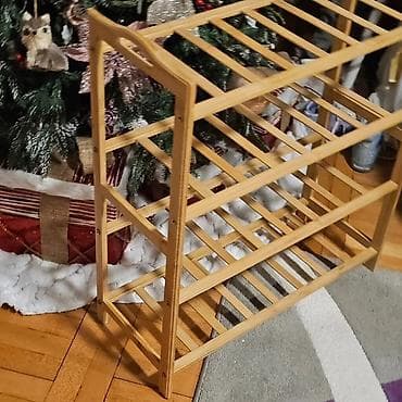 Drveni cipelarnik(bambus) Cena: 2900 din Drvena polica za obuću na lalafo.rs — 7 Drveni cipelarnik(bambus) Cena: 2900 din Drvena polica za obuću — 7