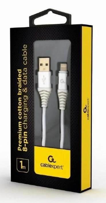 Cablexpert premium pleteni kabl za punjenje i prenos podataka – 8‑pin na lalafo.rs Cablexpert premium pleteni kabl za punjenje i prenos podataka – 8‑pin