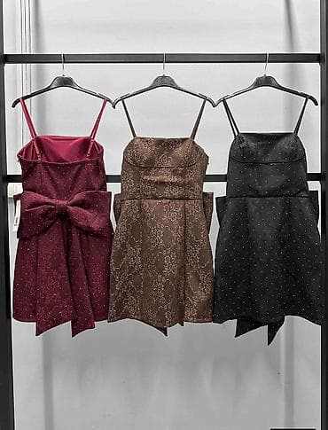 Mini haljina na bretele sa velikom mašnom pozadi - Kroj: mini na lalafo.rs — 3 Mini haljina na bretele sa velikom mašnom pozadi - Kroj: mini — 3