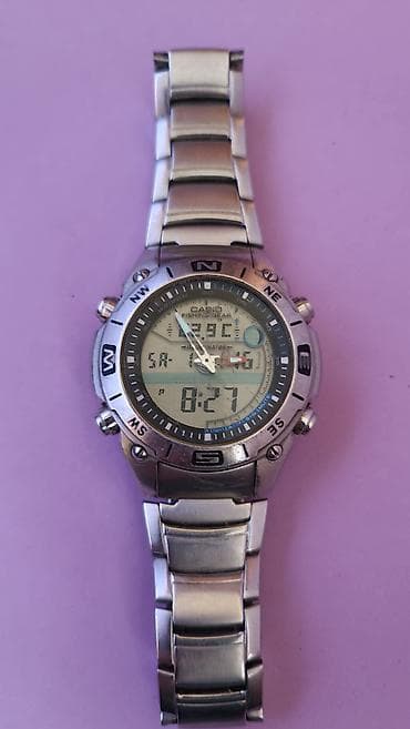 Casio Fishing Gear – analogno-digitalni ručni sat od nerđajućeg čelika na lalafo.rs — 7 Casio Fishing Gear – analogno-digitalni ručni sat od nerđajućeg čelika — 7