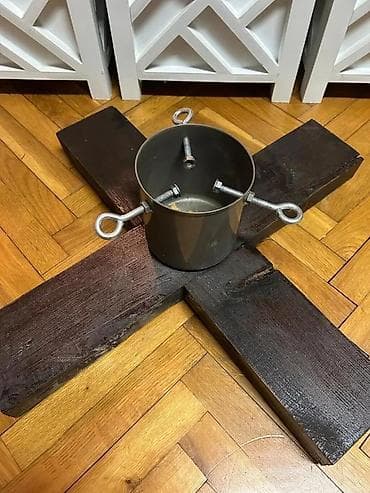 prsluk jaknica mango u: Drveni stalak za novogodišnju jelku - Stabilna X-baza od masivnih at lalafo.rs — 5 prsluk jaknica mango u: Drveni stalak za novogodišnju jelku - Stabilna X-baza od masivnih — 5