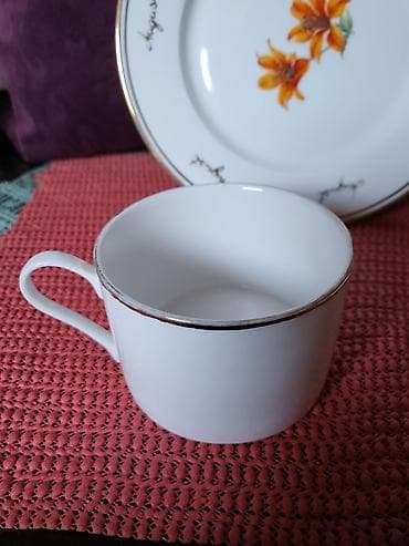 Home & Garden: Porcelanski nov set za dorucak 80te. kolekcionarski. Set at lalafo.rs — 9 Home & Garden: Porcelanski nov set za dorucak 80te. kolekcionarski. Set — 9