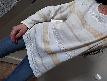 Dzemper tunika C&A, belo nude oker, S/M na lalafo.rs Dzemper tunika C&A, belo nude oker, S/M