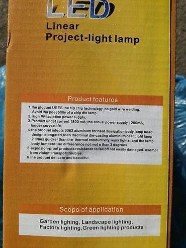 Reflektor 100w linijska led dioda 17cm 2x50w. Opis u izradi. ✨ na lalafo.rs — 7 Reflektor 100w linijska led dioda 17cm 2x50w. Opis u izradi. ✨ — 7
