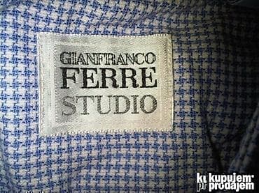 Original Gian Franco Ferre duks L 95% cotton 5% elastin Ramena 49cm na lalafo.rs — 7 Original Gian Franco Ferre duks L 95% cotton 5% elastin Ramena 49cm — 7