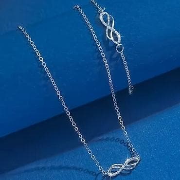 Jewellery sets: Ogrlica + narukvica
Cena:1400din at lalafo.rs — 3 Jewellery sets: Ogrlica + narukvica
Cena:1400din — 3