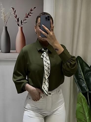 💫Ženska elegantna košulja sa dekorativnom maramom/kravatom
✅2400 din na lalafo.rs — 7 💫Ženska elegantna košulja sa dekorativnom maramom/kravatom
✅2400 din — 7