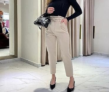 pantalone butiku ali: Pantalone: 2.500 dinara
Vek: S M L na lalafo.rs — 4 pantalone butiku ali: Pantalone: 2.500 dinara
Vek: S M L — 4