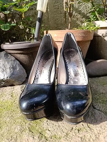 Pumps: Lakovane salonke br 38,poreklo Turska,visina stikle 12 cm,gaziste 22 at lalafo.rs — 2 Pumps: Lakovane salonke br 38,poreklo Turska,visina stikle 12 cm,gaziste 22 — 2