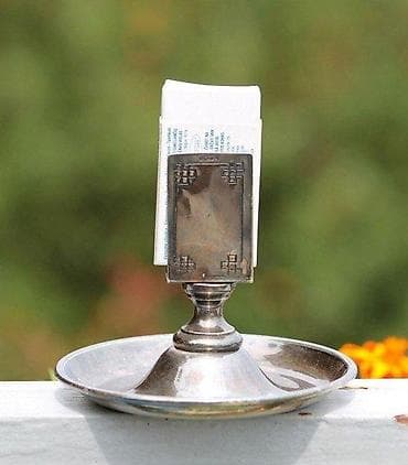 Extra rare Vintage POSREBRENA pepeljara držač kutije šibica. Vrlo at lalafo.rs — 4 Extra rare Vintage POSREBRENA pepeljara držač kutije šibica. Vrlo — 4