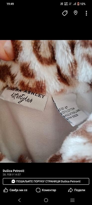 Laura Ashly original leopard bunda za bebe devojčice 💞 veličina 2 na lalafo.rs — 2 Laura Ashly original leopard bunda za bebe devojčice 💞 veličina 2 — 2