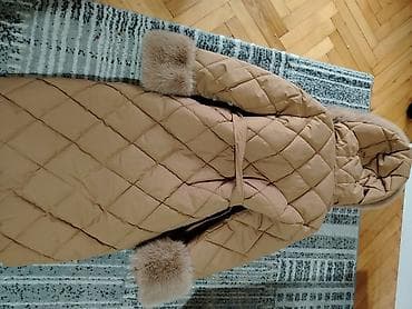 Ženska prošivena zimska jakna/kaput u kamel nijansi. Placena 9900. - na lalafo.rs — 4 Ženska prošivena zimska jakna/kaput u kamel nijansi. Placena 9900. - — 4