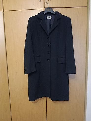 Ženski kaput – Afroditе Mode Collection (AML) - Klasičan crni kaput na lalafo.rs — 1 Ženski kaput – Afroditе Mode Collection (AML) - Klasičan crni kaput — 1
