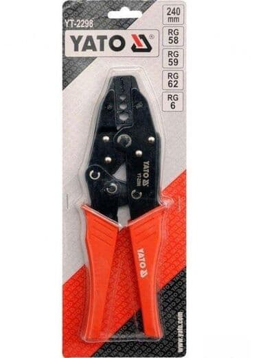Jackhammers: Klešta za presovanje antenskih konektora RG6-RG62 – PROFI, YATO Klešta at lalafo.rs — 3 Jackhammers: Klešta za presovanje antenskih konektora RG6-RG62 – PROFI, YATO Klešta — 3
