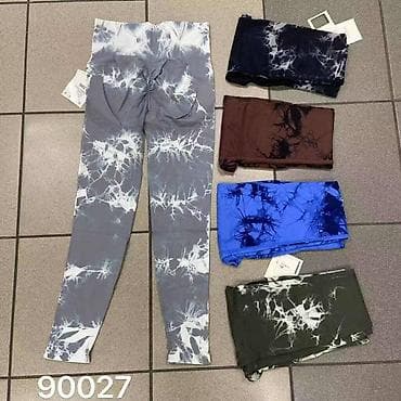 Ženske sportske helanke – visok struk, tie-dye print - Dizajn: visoki na lalafo.rs — 5 Ženske sportske helanke – visok struk, tie-dye print - Dizajn: visoki — 5