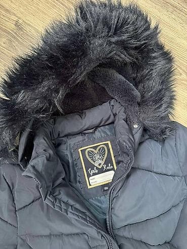 Teget zimska jakna za devojčice, veličine 158, nošena je nije nova ali na lalafo.rs — 2 Teget zimska jakna za devojčice, veličine 158, nošena je nije nova ali — 2