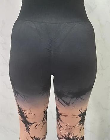 Leggings, Bike shorts: Ženske sportske helanke sa visokim strukom - Kroj: visok, širok pojas at lalafo.rs — 3 Leggings, Bike shorts: Ženske sportske helanke sa visokim strukom - Kroj: visok, širok pojas — 3
