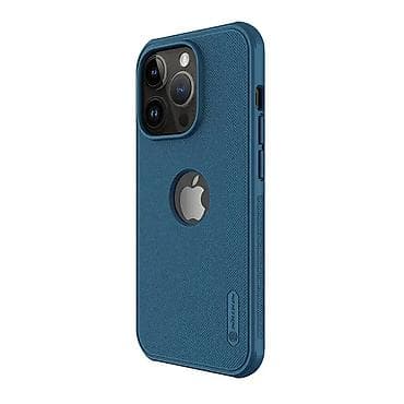 Futrola Nillkin Super Frost Pro za iPhone 14 Pro Max (6.7) plava (logo na lalafo.rs — 2 Futrola Nillkin Super Frost Pro za iPhone 14 Pro Max (6.7) plava (logo — 2