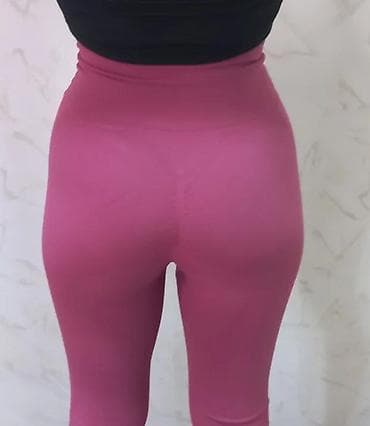 Ženske sportske helanke – visoki struk, bešavne - Boja: ciklama/roze na lalafo.rs Ženske sportske helanke – visoki struk, bešavne - Boja: ciklama/roze