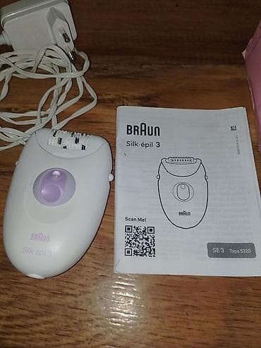 Braun Silk-épil 3 – epilator (model SE 3, Type 5320) - U paketu at lalafo.rs — 8 Braun Silk-épil 3 – epilator (model SE 3, Type 5320) - U paketu — 8