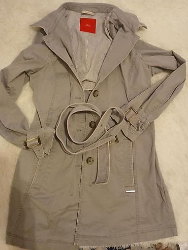 S.Oliver ženski mantil/trenč kaput - Boja: svetlosiva/peščana nijansa na lalafo.rs — 1 S.Oliver ženski mantil/trenč kaput - Boja: svetlosiva/peščana nijansa — 1