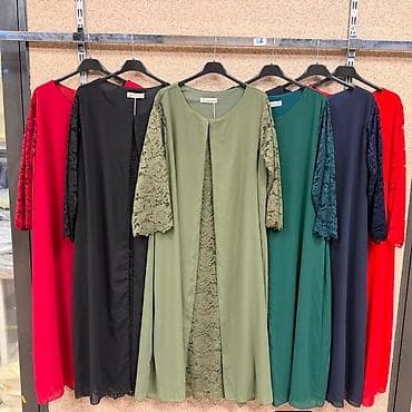 Elegantna ženska midi haljina sa čipkom i pratećim šifon sakoom na lalafo.rs — 4 Elegantna ženska midi haljina sa čipkom i pratećim šifon sakoom — 4