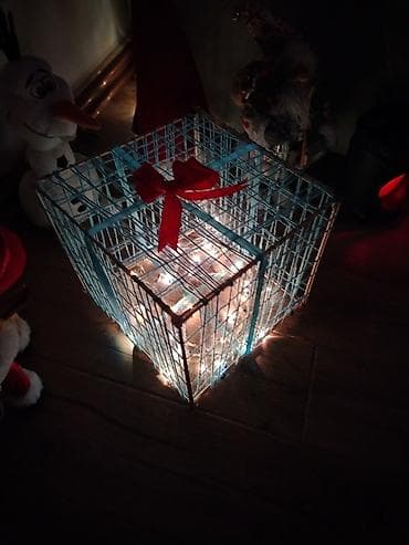 stalaze i police: Dekorativni svetleći poklon paket – ručno rađena novogodišnja at lalafo.rs — 3 stalaze i police: Dekorativni svetleći poklon paket – ručno rađena novogodišnja — 3