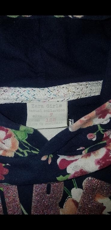 Zara girls za devojcice dux dukserica sa kapuljacom. Cvetni dezen na lalafo.rs — 4 Zara girls za devojcice dux dukserica sa kapuljacom. Cvetni dezen — 4