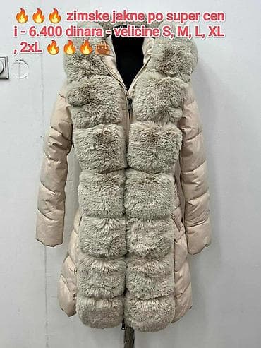 Zimske ženske jakne i kaputi 1) Duga, bež puf jakna sa krznenom na lalafo.rs — 7 Zimske ženske jakne i kaputi 1) Duga, bež puf jakna sa krznenom — 7