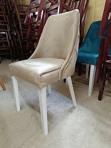 cepaci za drva: Tapacirane stolice za trpezariju/kafić/restoran Kom 80€ - Model sa na lalafo.rs — 7 cepaci za drva: Tapacirane stolice za trpezariju/kafić/restoran Kom 80€ - Model sa — 7