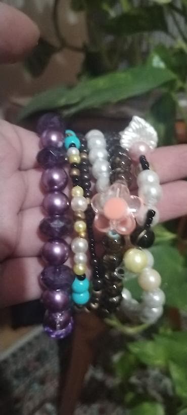 Set modnog nakita – ogrlice i narukvice - Ogrlica na crnoj kožnoj/eko na lalafo.rs — 4 Set modnog nakita – ogrlice i narukvice - Ogrlica na crnoj kožnoj/eko — 4