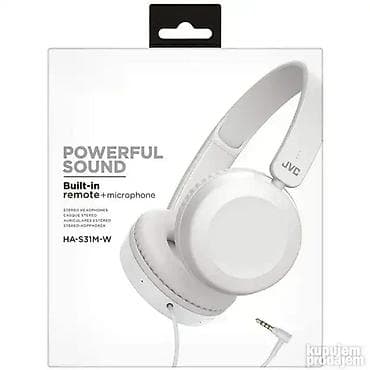 JVC HA-S31M-WE Slušalice Tip: Slušalice Slušalice su praktičan i često na lalafo.rs — 5 JVC HA-S31M-WE Slušalice Tip: Slušalice Slušalice su praktičan i često — 5