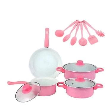 Set posuđa od 13 delova – nelepljivi premaz Komplet uključuje: - na lalafo.rs Set posuđa od 13 delova – nelepljivi premaz Komplet uključuje: -