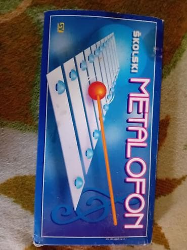 Accordions: Školski metalofon – komplet sa kutijom i batićem - Tip: metalofon at lalafo.rs — 1 Accordions: Školski metalofon – komplet sa kutijom i batićem - Tip: metalofon — 1