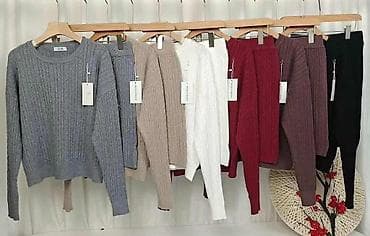 🔥Ženski dvoslojni komplet – pleteni džemper i suknja Trikotažni na lalafo.rs — 3 🔥Ženski dvoslojni komplet – pleteni džemper i suknja Trikotažni — 3