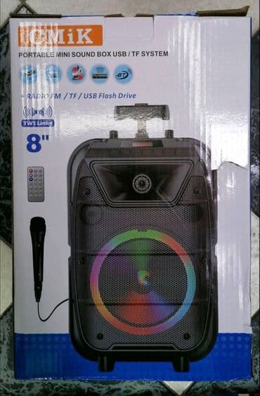 Zvučnici i stereo sistemi: Bluetooth karaoke zvučnik cmik mk-8110. bluetooth karaoke zvučnik cmik na lalafo.rs Zvučnici i stereo sistemi: Bluetooth karaoke zvučnik cmik mk-8110. bluetooth karaoke zvučnik cmik