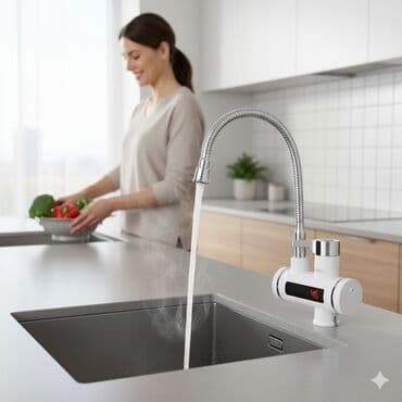 Pametna kuhinjska slavina sa trenutnim grejačem vode - Ugradni na lalafo.rs Pametna kuhinjska slavina sa trenutnim grejačem vode - Ugradni