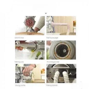 Mašine za mlevenje mesa: Mašina za mlevenje mesa 6u1 Dobro došli u Davidov shop online market na lalafo.rs Mašine za mlevenje mesa: Mašina za mlevenje mesa 6u1 Dobro došli u Davidov shop online market