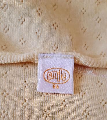 Dečiji žuti potkošulja-top na bretele Smile Be - Veličina: 86 (oko na lalafo.rs — 2 Dečiji žuti potkošulja-top na bretele Smile Be - Veličina: 86 (oko — 2