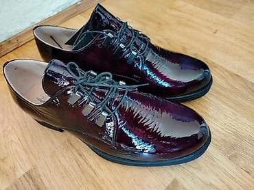 Ženske lakovane cipele Stefano - Model: šnir – vezivanje sa četiri na lalafo.rs — 2 Ženske lakovane cipele Stefano - Model: šnir – vezivanje sa četiri — 2