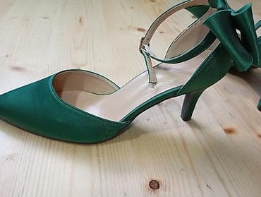 Elegantna zelena midi haljina sa puf rukavima - Kroj: uska silueta na lalafo.rs — 7 Elegantna zelena midi haljina sa puf rukavima - Kroj: uska silueta — 7