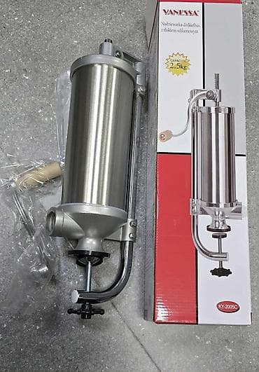 Punilica za kobasice – horizontalni tip VANESSA (kapacitet 3 kg ili 5 na lalafo.rs — 1 Punilica za kobasice – horizontalni tip VANESSA (kapacitet 3 kg ili 5 — 1