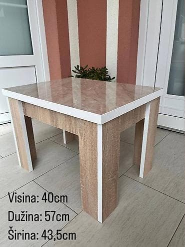 Klub stolovi- različitih dezena Odmah dostupni stočići! Napravljen od na lalafo.rs — 9 Klub stolovi- različitih dezena Odmah dostupni stočići! Napravljen od — 9