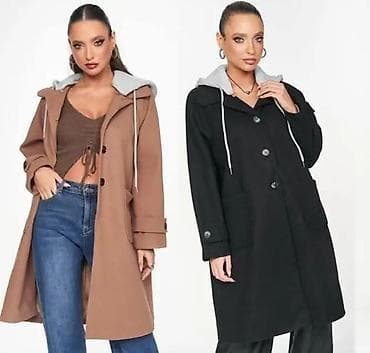 kozna jakna sa: Ženski kaput sa kapuljačom – urban, praktičan i topao. - Kroj: ravna na lalafo.rs — 5 kozna jakna sa: Ženski kaput sa kapuljačom – urban, praktičan i topao. - Kroj: ravna — 5