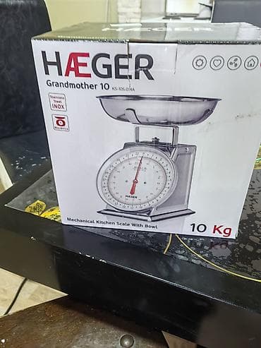 HÆGER Grandmother – mehanička kuhinjska vaga sa posudom - Model na lalafo.rs HÆGER Grandmother – mehanička kuhinjska vaga sa posudom - Model
